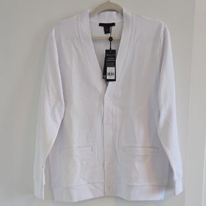 Greyson Ojai White Cardigan
